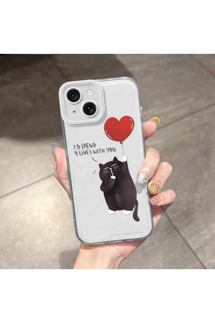 iPhone 15 Compatible Case Camera Protection Transparent Ultra Thin Silicone Cover