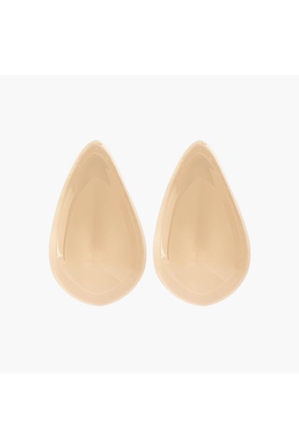Metal Stud Earrings with Pushback Closure