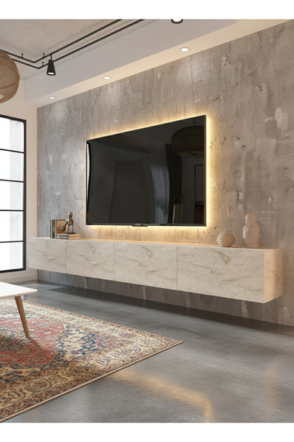 RESİTAL TV ÜNİTESİ S2448-8 TRAVERTEN