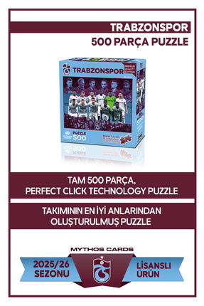 Trabzonspor TAKIM 2025/26 1000 PARÇA PUZZLE - Fiyatı, Yorumları
