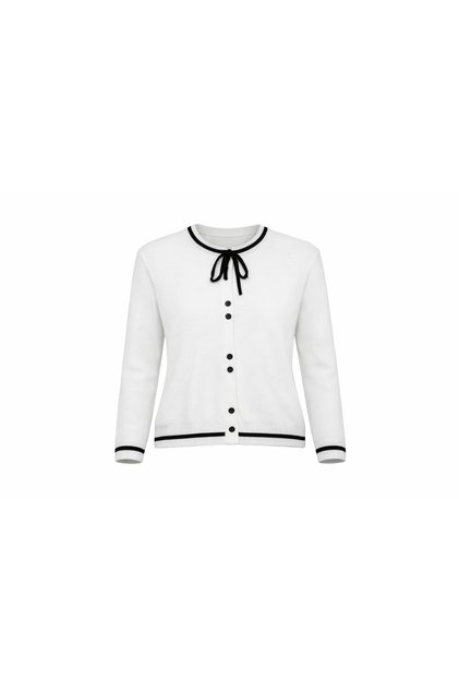 Necklace-Style 8 Button Women's Knitwear Cardigan