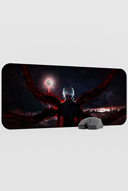 mousepad bastir Tokyo Ghoul Anime V1 - 90x40 XXL Gaming Kauçuk