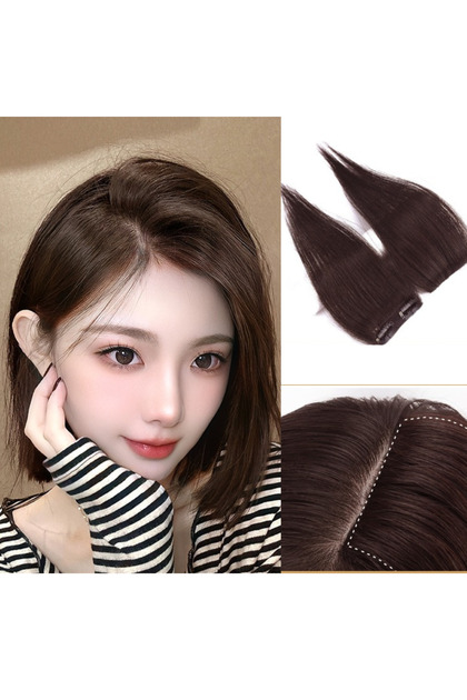 Real Human Hair Topper, Invisible Seamless, Breathable Lightweight 3D Knitting, High Crown Volume