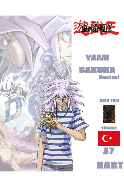 Yu-Gi-Oh! Türkçe Yami Bakura Destesi 57 Yugioh Kartı