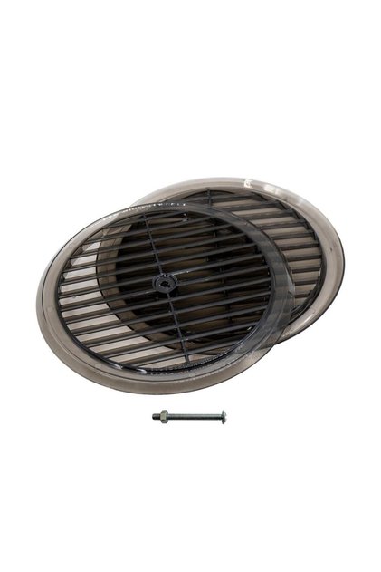 6488 Natural Gas Glass Vent 180 mm - Smoked