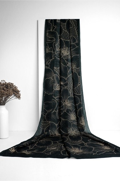 Digital Bamboo Kashmir Shawl