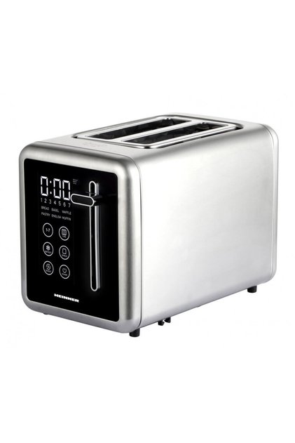 Prajitor de paine digital Heinner HTP-DD900BKSS, 900 W, Panou digital cu control touch