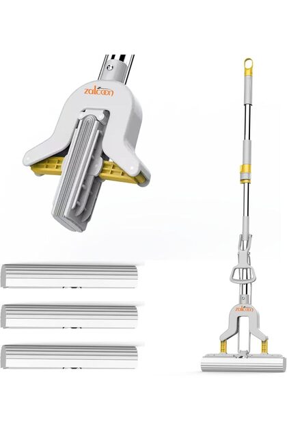 PVA Folding Sponge Mop 28cm