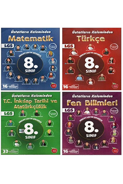 アッタスクールgrtns Newton Yayınları Newton 8.Sınıf Üstatların Kaleminden Branş