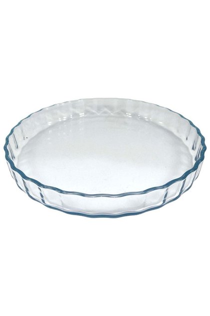 Homemaker Round, Fluted Glass Baking Dish, 2 Lt Capacity, 29.7 Cm Diameter, 4 Cm Height