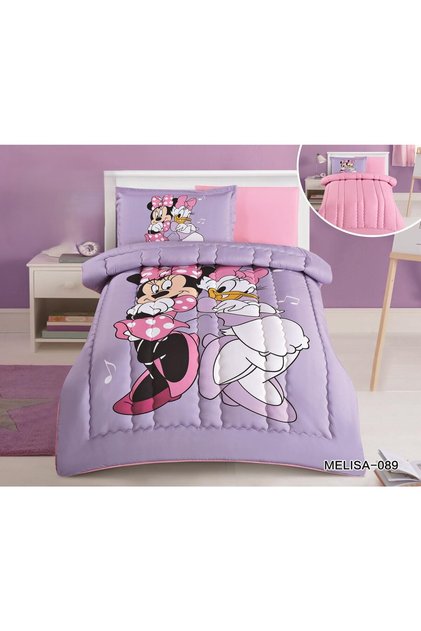 High-quality children's patterned bedspread with full filling, made of high-quality cool microfiber fabric. Consists of 4 pieces, 170*230 cm.