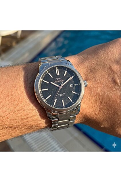 Slazenger Erkek Japon Otomatik (8215) Mekanizma Kol Saati | 43 mm