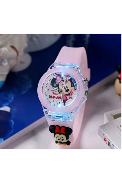 mickey Işıklı Çocuk Saati hediyelik