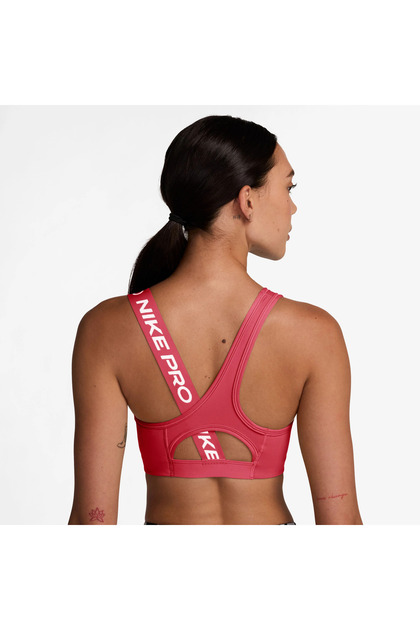 Nike Pro Swoosh Asimetrik Kadın Orta Destekli Dolgulu Spor Sütyeni