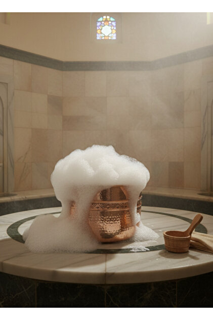 Copper Hammam Foam Boiler 35X25 cm