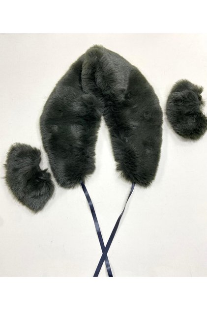 Fur Collar and Cuff Set / Soft Fur