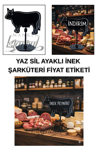 20 Pcs Summer Sil Mini Size Price Tag Deli Footed Cow Cheese Label