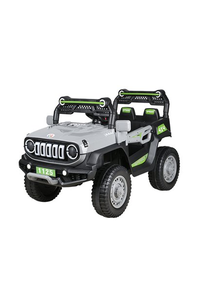 RECHARGEABLE CAR 2 Battery 6 V -2 Motor with RC-Grey