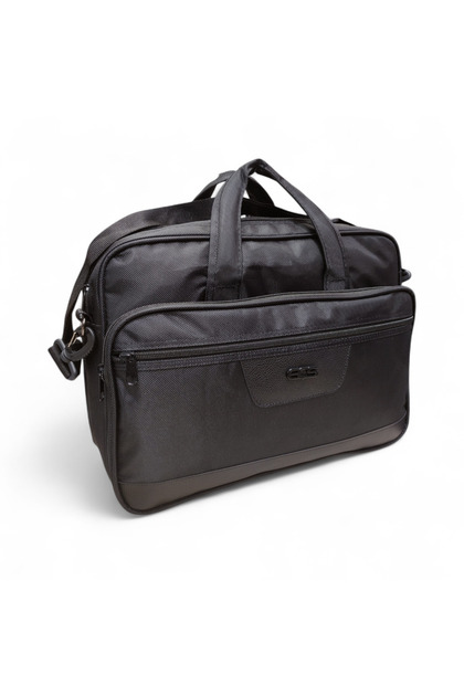 Thick Fabric Five-Compartment Waterproof Expandable Briefcase & Laptop Bag 15.6 Inch