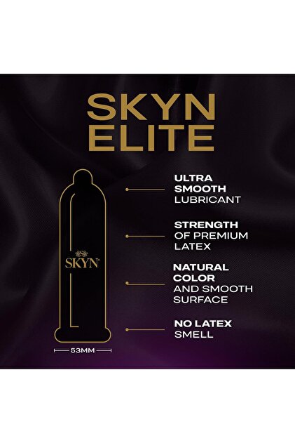SKYN Elite Non-Latex Lubricated Condoms, 36 Count- Trendyol