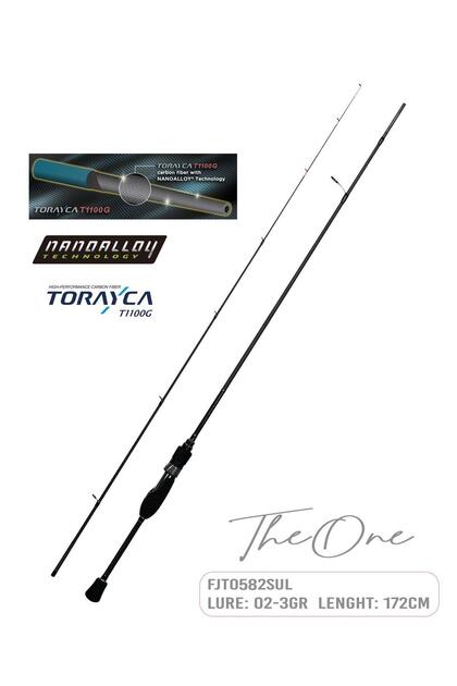 Fujin TheOne 172cm 02-3gr LRF Kamışı 582SUL - Fiyatı, Yorumları