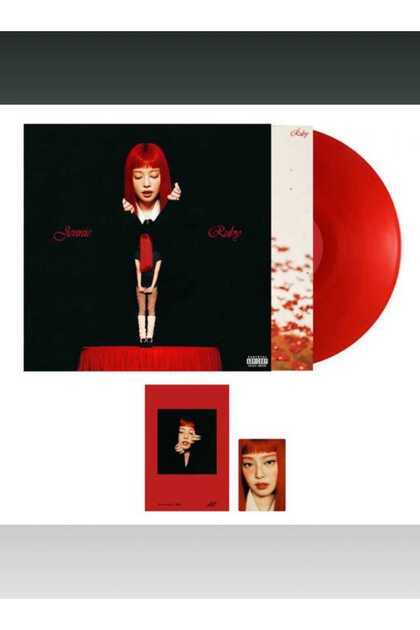 tays store JENNIE (BLACKPINK) Ruby Album Transparent Red