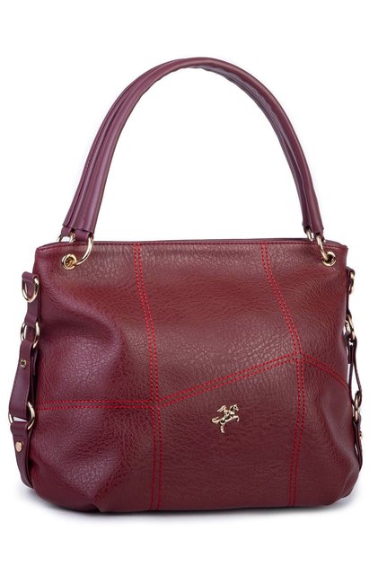 Women's Casual Shoulder Bag Burgundy Victoria