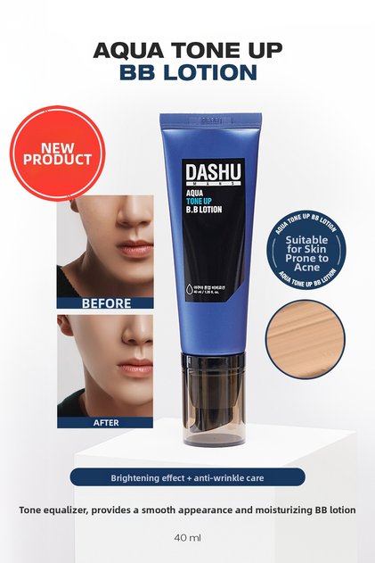 Tone Equalizer, Lotion That Provides a Smooth Look and Moisturizes Bb Mens Aqua Tone up B.B Lotion