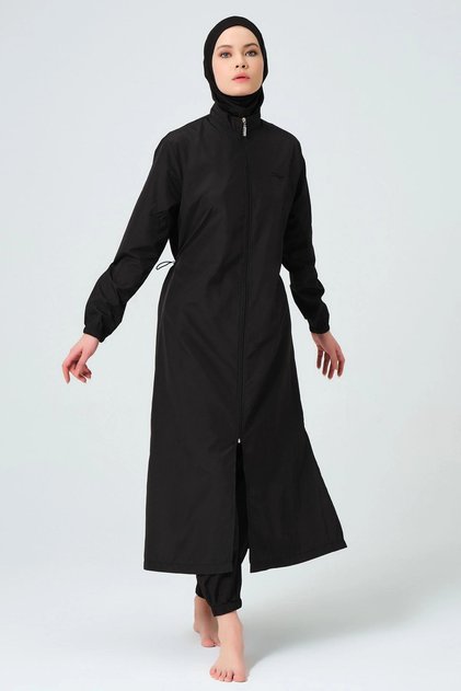 Water Long Battal Hijab Swimsuit (Plus Size)
