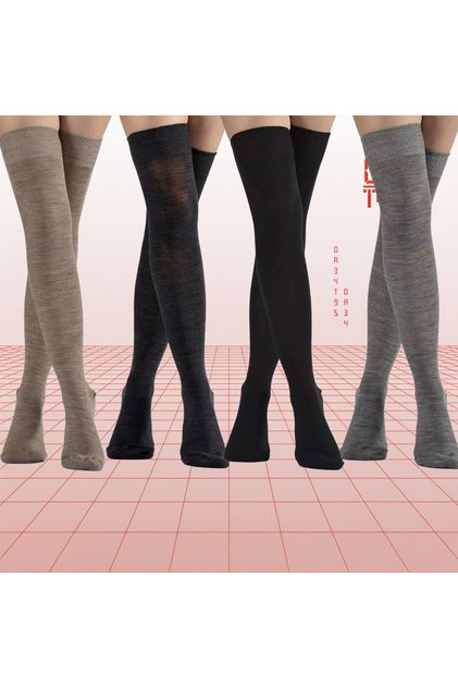 Laptop Mom Socks Laptop Winter Socks 4-Pack