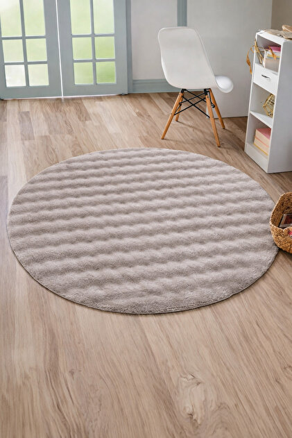 Yumuşak Bubble Kaymaz Özel Taban Peluş Halı