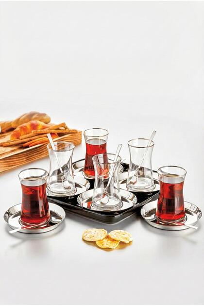 ÖZLİFE 12 Parça Mess Sade Çay Seti - Fiyatı