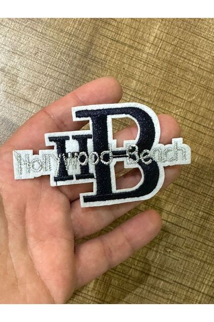 5X9 CM IRON-ON LETTER H AND B CLOTHING PATCH SEWING HOBBY ACCESSORY