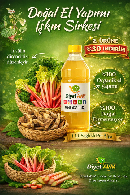 1lt 1000 ml Doğal Işkın Kökü Sirkesi Ev Yapımı Katkısız ve Organik (Uçkun, uşkun, ıçkın) Pet Şişe