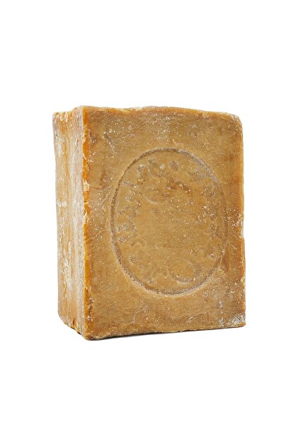 Soap with laurel oil and olive oil, handmade Arabic soap from Aleppo (1 piece)