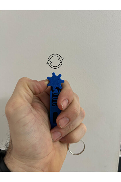 Fidget Stress Keychain
