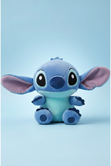 Hediye Nest Stitch Peluş Oyuncak Mavi, 20 Cm Hediyelik - Fiyatı