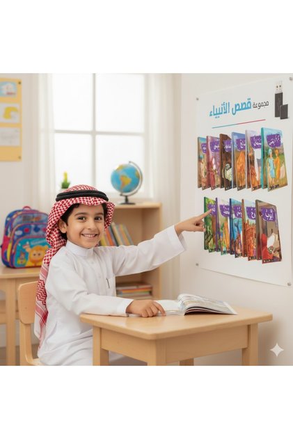 مجموعة قصص الانبياء 15 كتيب فلاش ميموري