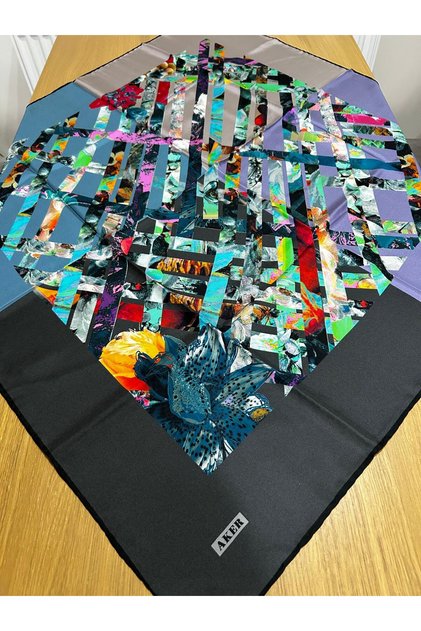 Twill Silk Scarf-Autumn-Winter -8434713-911