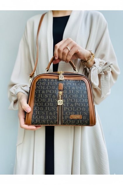 Women's Shoulder Bag Monogram Fabric