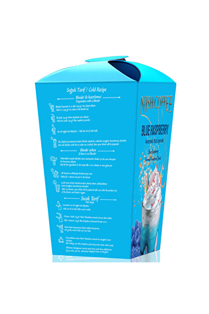 Nish Coffee Nish Blue Raspberry Aromalı Toz İçecek 250 Gr - Fiyatı