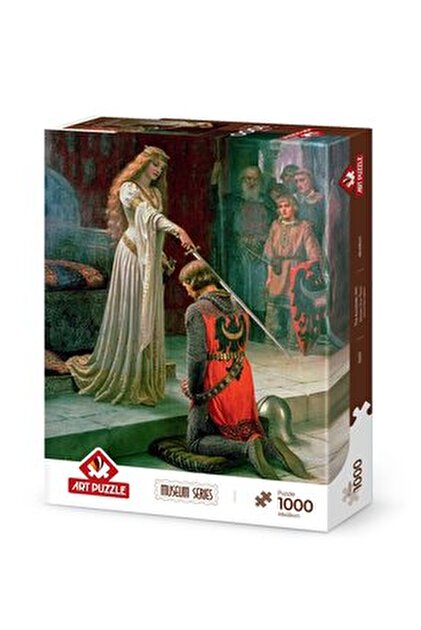 The Accolade, Jigsaw Puzzle by Edmund Blair Leighton at