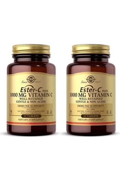 Ester-c Plus 1000 Mg 30 Tablets 2 Pieces