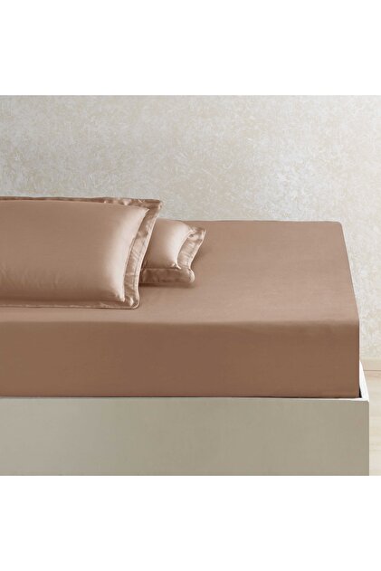 X Tencel ™   Lyocell King Fitted Sheet Rose