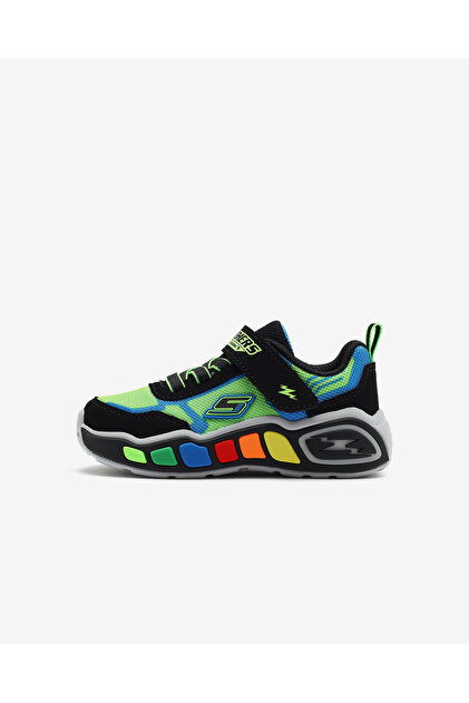 Skechers PLAY SCENE - STORM BRIGHTS Küçük Erkek Çocuk Yeşil Spor