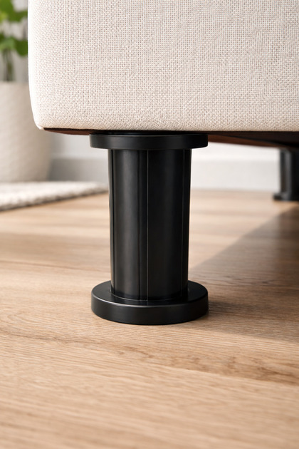 Adjustable 4-Piece Furniture Leg | Abs Composite Adjustable Base Leg | Cabinet – Sofa – Table Compatible