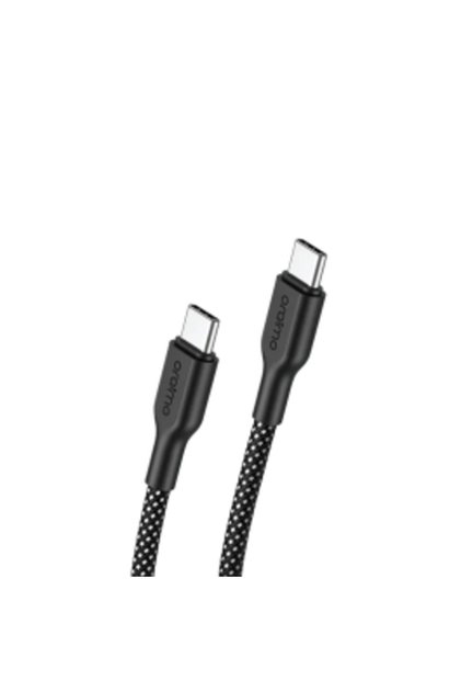 Charging Cable BroidLine Fabric USB-C to USB-C 1m 100W - Black