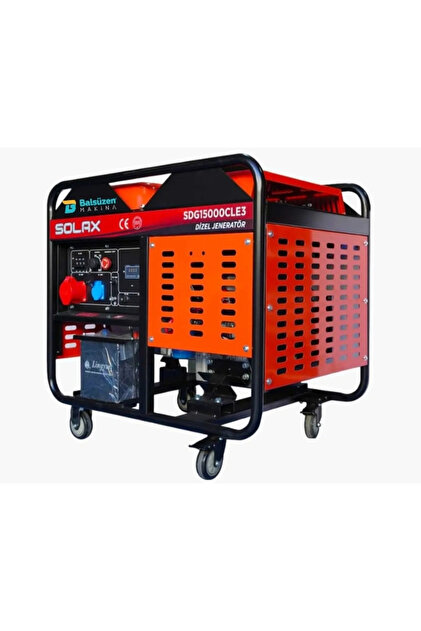 Solax Sdg15000cle3 15kw Trifaze Marşlı Dizel Jeneratör - Fiyatı