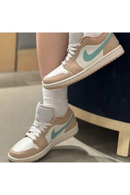 Nike Air Jordan 1 Low Bej Spor Ayakkabı Sportie - Fiyatı, Yorumları