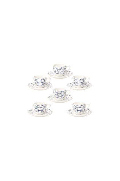 Coffee Cup Set 6 Pieces - Metropolis Down Town
